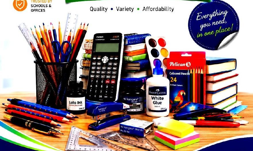 Stationery, pencils, calculators and office supplies from the Quadceles catalogue