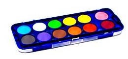 Water Colours 12 Shades set from the Quadceles catalogue